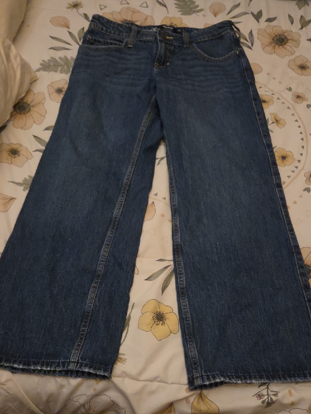 Hollister Light Blue Low-Rise Baggy Jeans